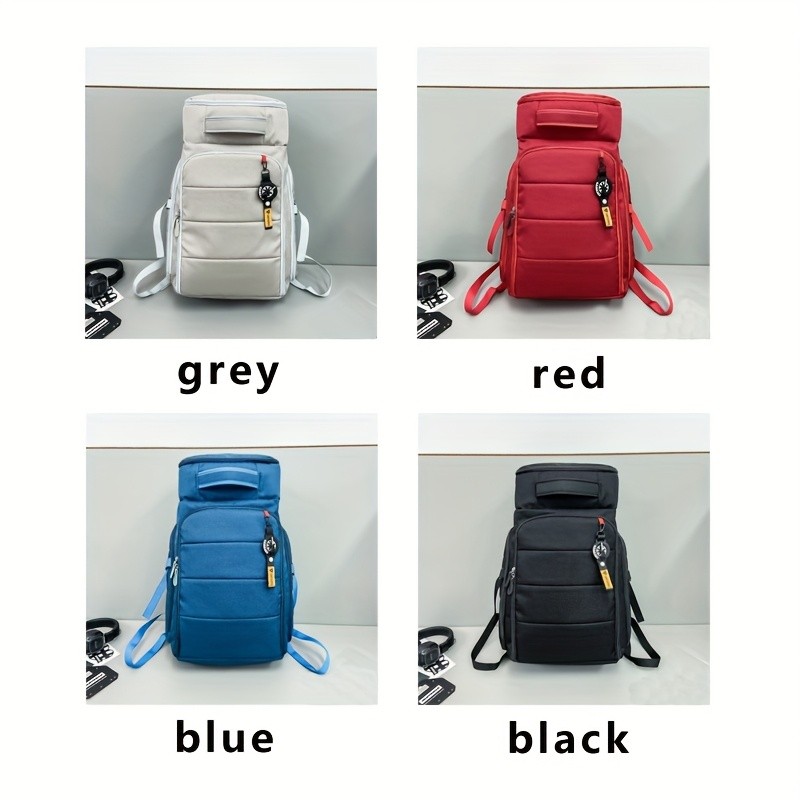 欧格华菲 OGEHUAFEE Large Capacity Heavy-Duty Hiking Backpack – Independent Shoe Compartment, Dry/Wet Separation, Multi-Zipper Pockets