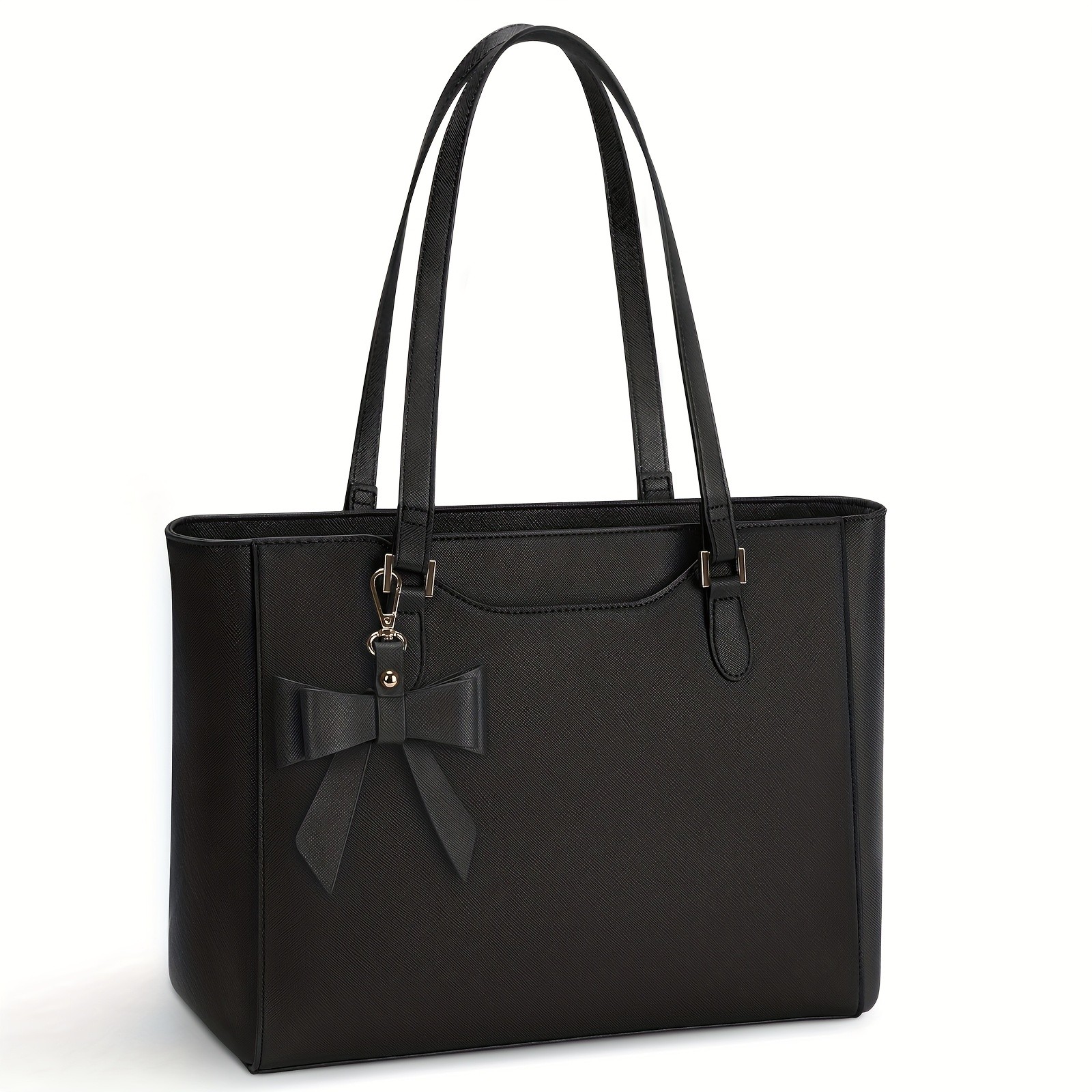 KTMOUW Women’s Handbag – Large Capacity PU Leather Tote Bag, Zippered Shoulder Bag for School, Work, Travel, and Shopping