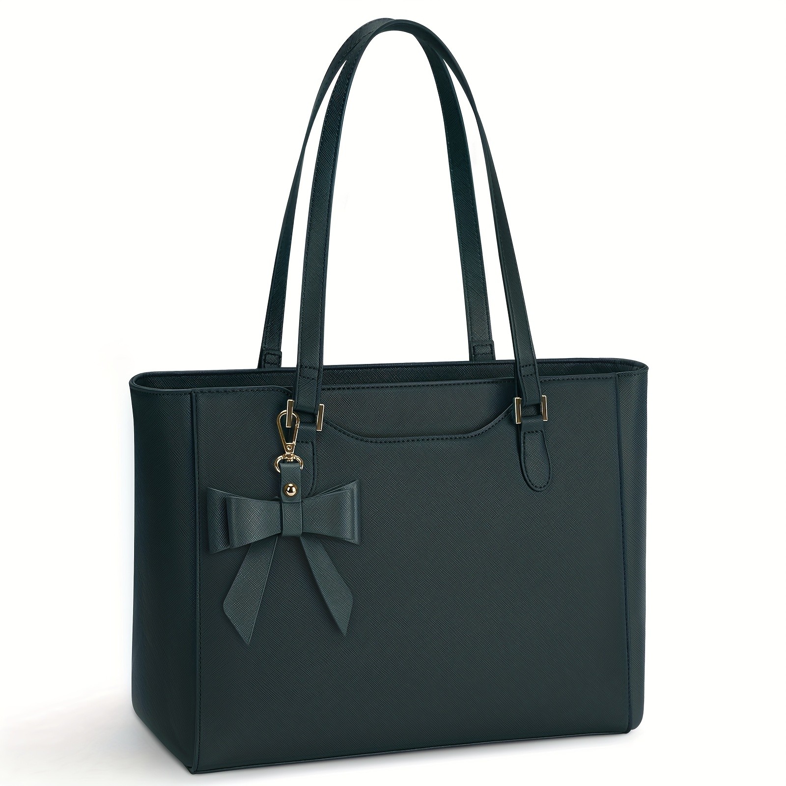 KTMOUW Women’s Handbag – Large Capacity PU Leather Tote Bag, Zippered Shoulder Bag for School, Work, Travel, and Shopping