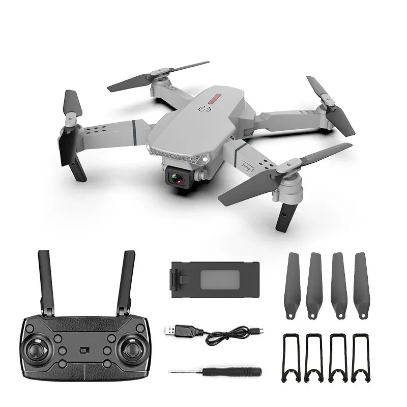 New 2025 Professional RC Drone with Dual Camera & Folding Design, App-Controlled with Height Hold, -Compatible Suitable for Aerial, Indoor/Outdoor FPV Drone