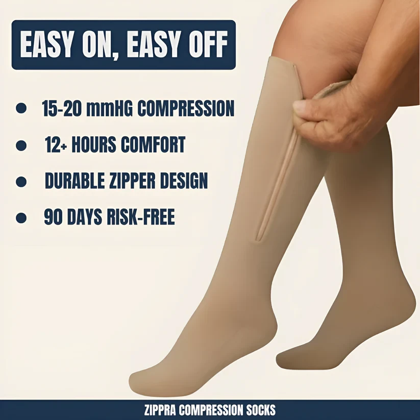 ZIPPRA™ COMPRESSION SOCKS