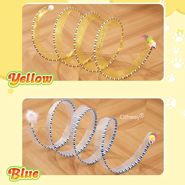 Cithway® Self-play Cat Hunting Spiral Tunnel Toy