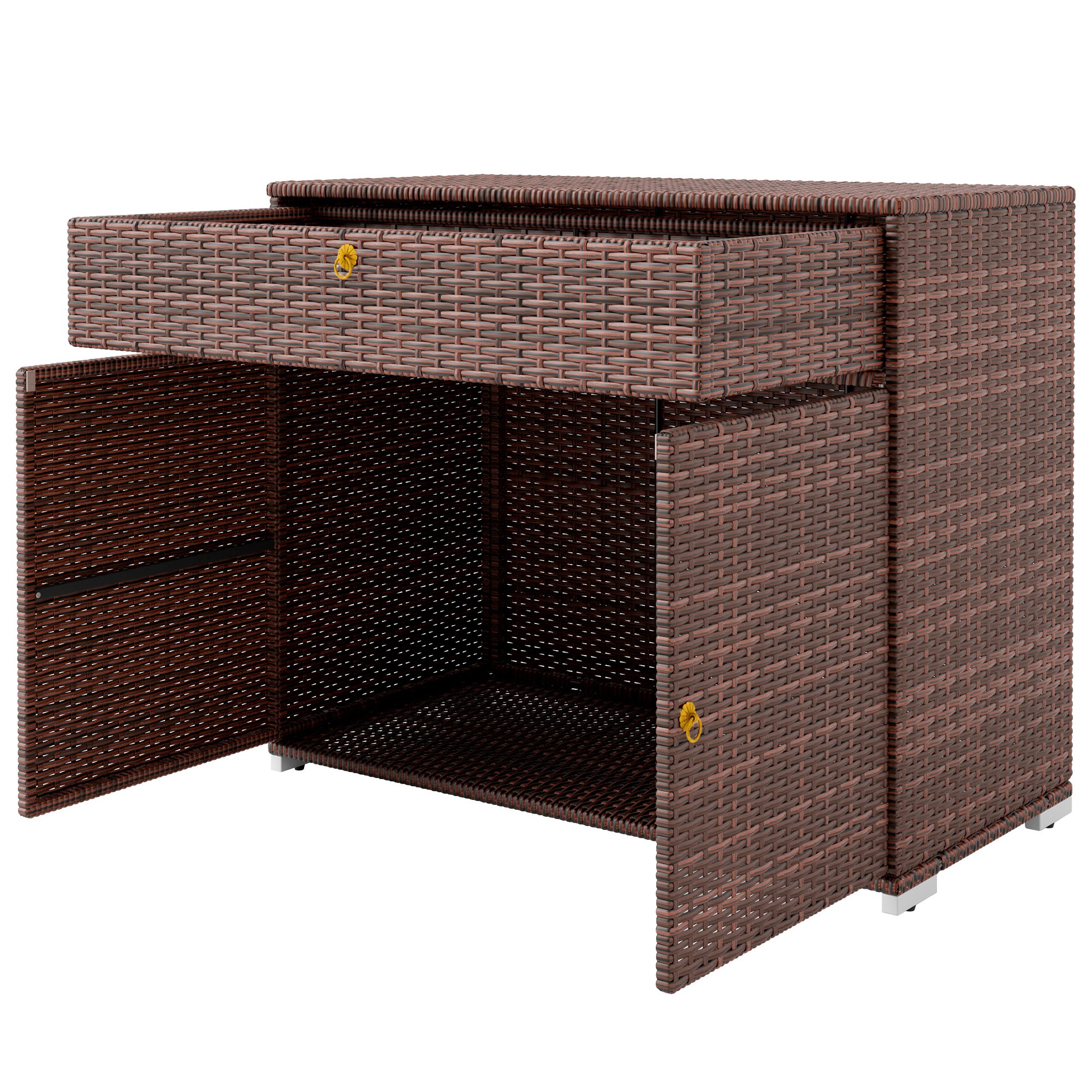 Outdoor Rattan Storage