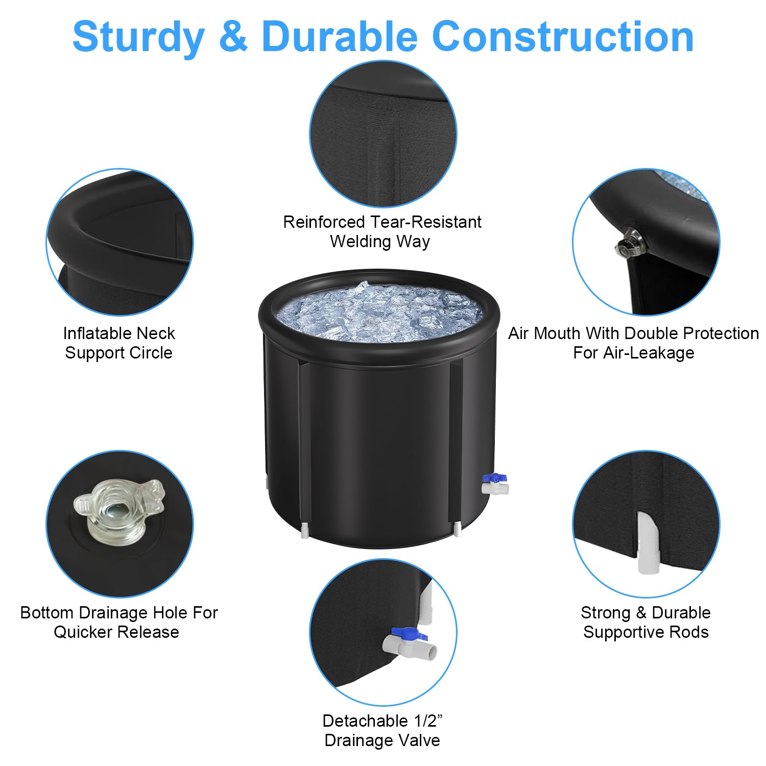 Portable Ice Bathtub