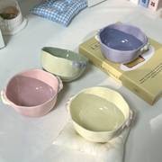 ITECHJOY 4pcs Macaron Colored Cute Bowls – Add a Touch of Charm to Your Dining Experience