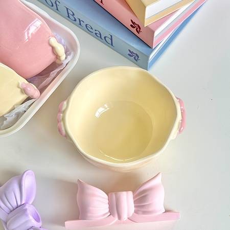 ITECHJOY 4pcs Macaron Colored Cute Bowls – Add a Touch of Charm to Your Dining Experience