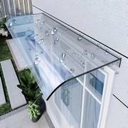 ITECHJOY Transparent Waterproof and Snow Proof Canopy – Protect Your Doors and Windows All Year Round