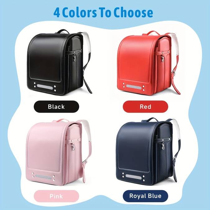 SWICKY Japanese College Style Synthetic Leather Backpack – A Versatile and Durable Backpack for Everyday Use