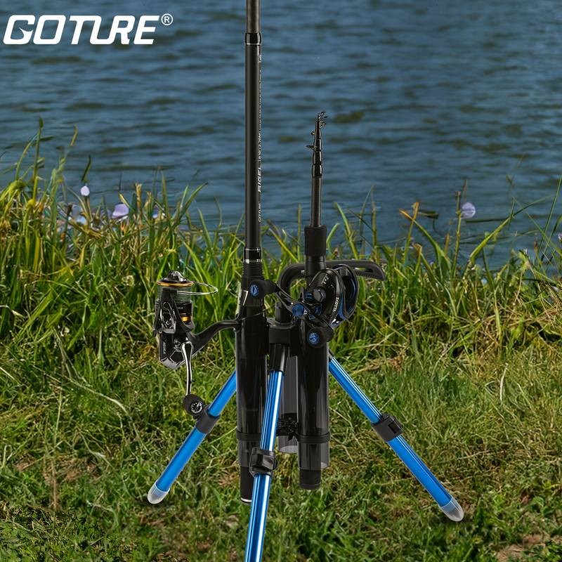 Goture 1pc Fishing Rod Triangle Holder – Durable and Portable Rod Storage Solution