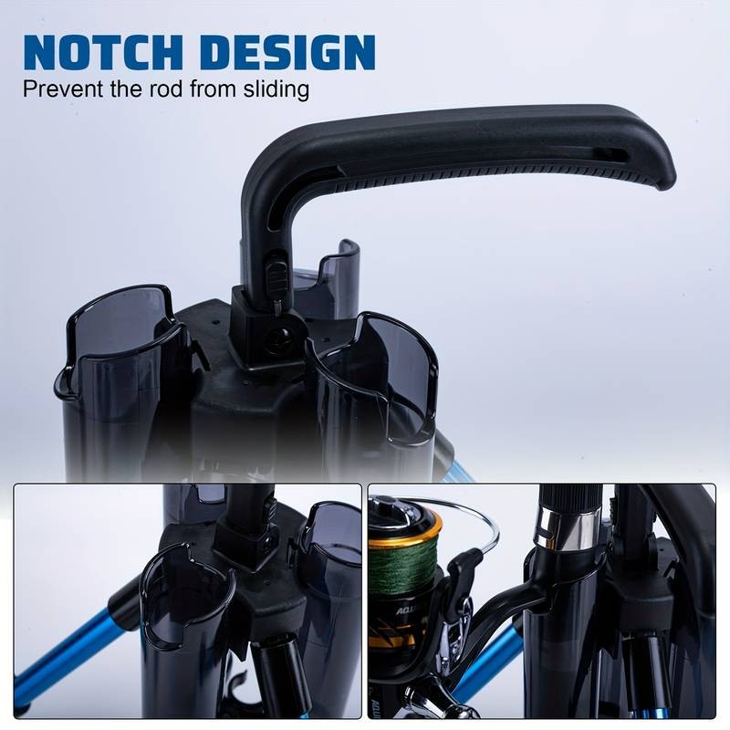 Goture 1pc Fishing Rod Triangle Holder – Durable and Portable Rod Storage Solution
