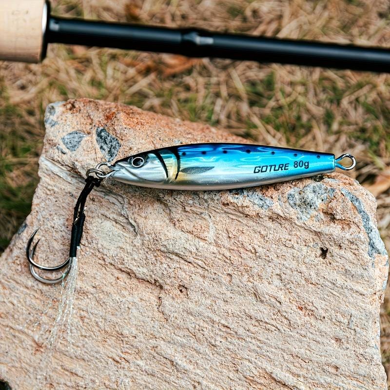 Goture 5pcs Fishing Jig Set – Premium Vertical Jigs for Tuna, Salmon, Snapper, and More