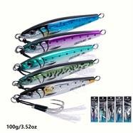 Goture 5pcs Fishing Jig Set – Premium Vertical Jigs for Tuna, Salmon, Snapper, and More