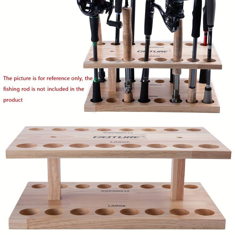 Goture 16 Slots Square Fishing Rod Holder – Keep Your Rods Organized and Accessible