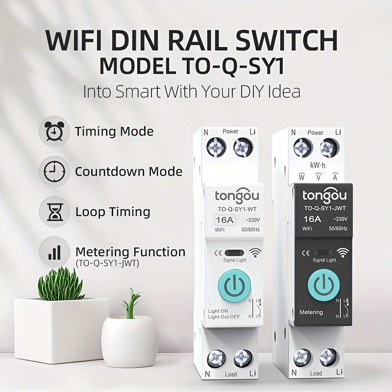 Tongou TUYA WiFi Smart Switch Breaker