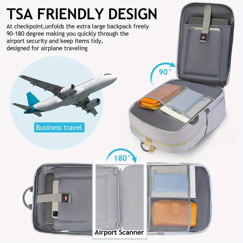 NEWHEY 39.62cm Laptop Backpack – Stylish and Ergonomic Backpack for School, Office, and Travel