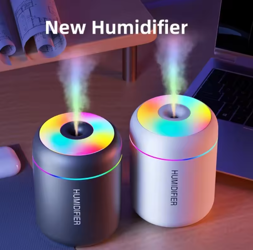 180ML Mini Air Humidifier USB Electric Aroma Diffuser Essential Oil Purifier Aromatherapy Mist Maker Lights For Car Home Bedroom