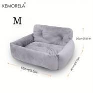 KEMORELA Car Seat for Cats & Small Dogs – Comfortable and Secure Travel Solution for Your Pet