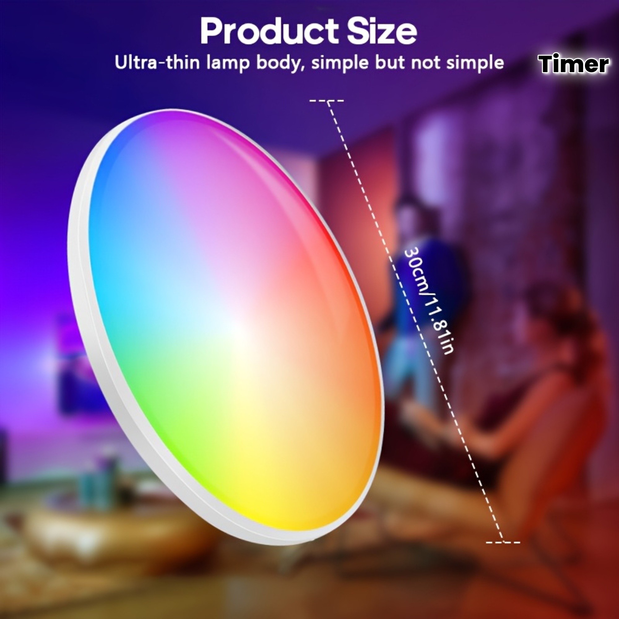 AMILL Modern LED Ceiling Light