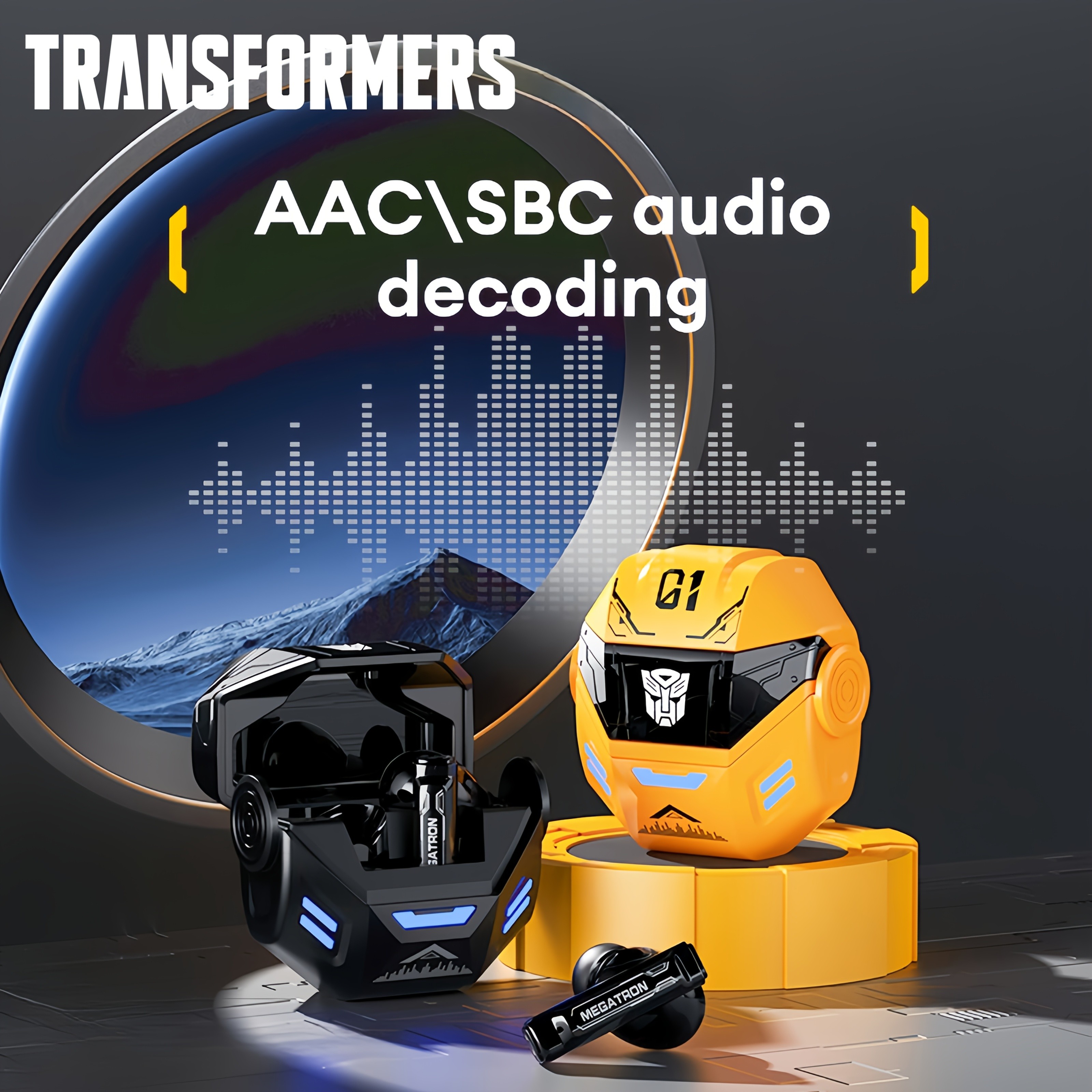 TRANSFORMERS TF-T36 Wireless Headphones