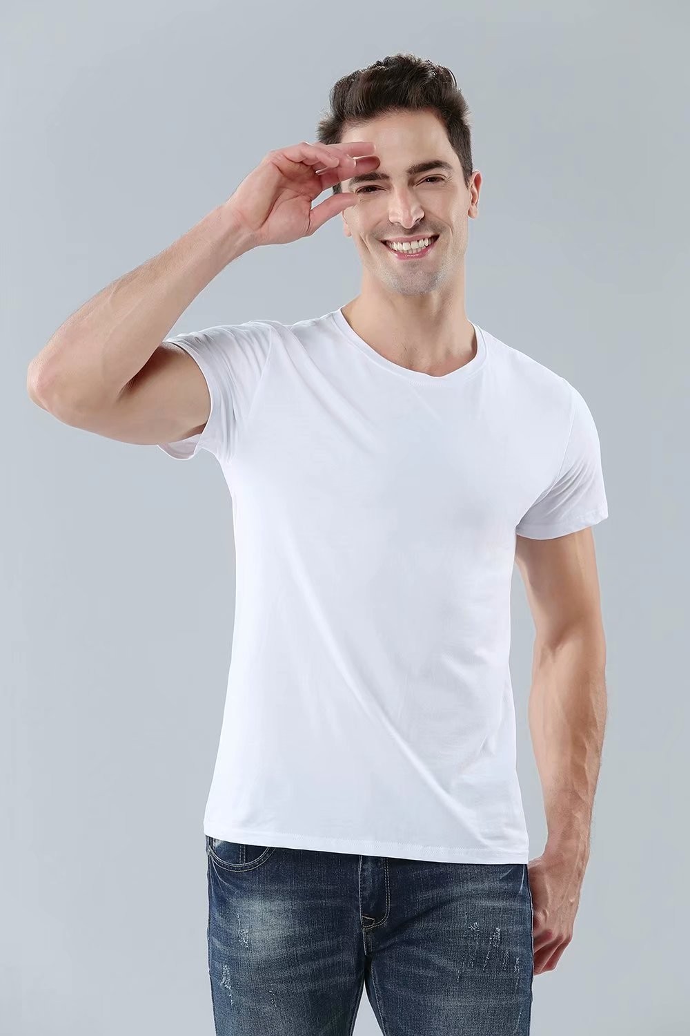 White Cotton T Shirts