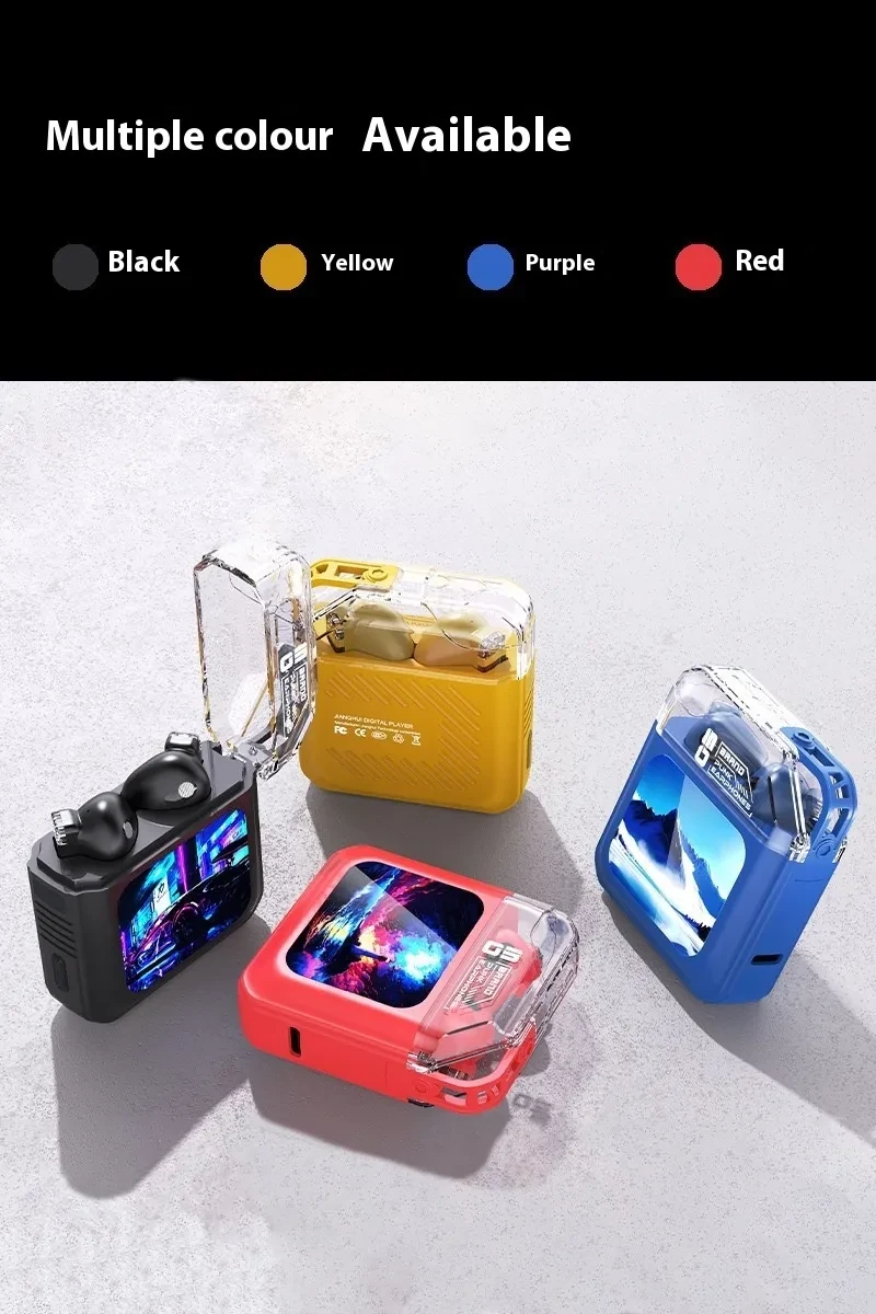 Touch Color Screen Long Endurance Noise Reduction Music Sports Headset