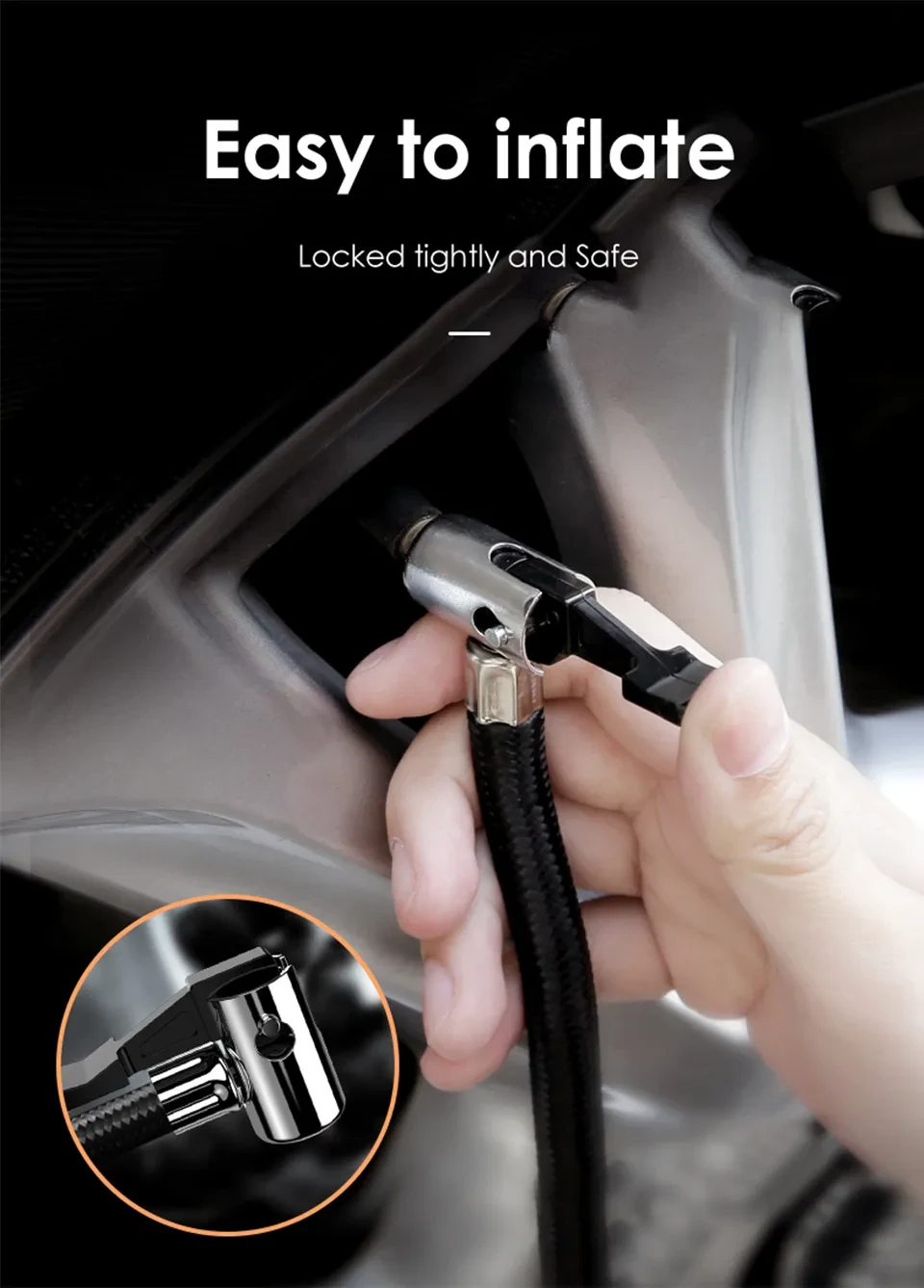 Car universal car portable intelligent air pump