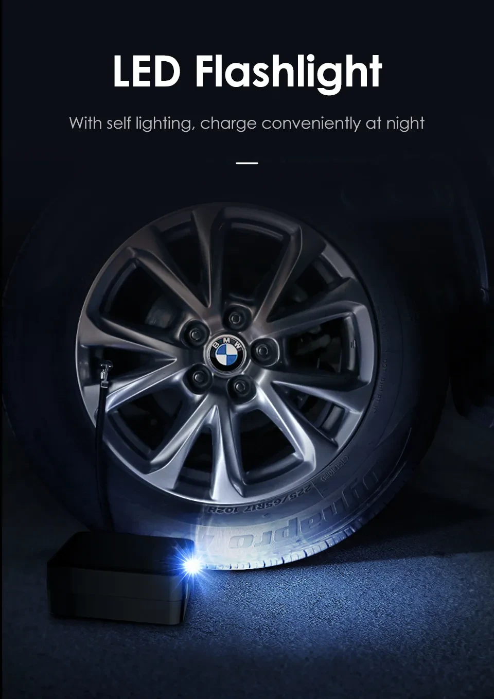 Car universal car portable intelligent air pump