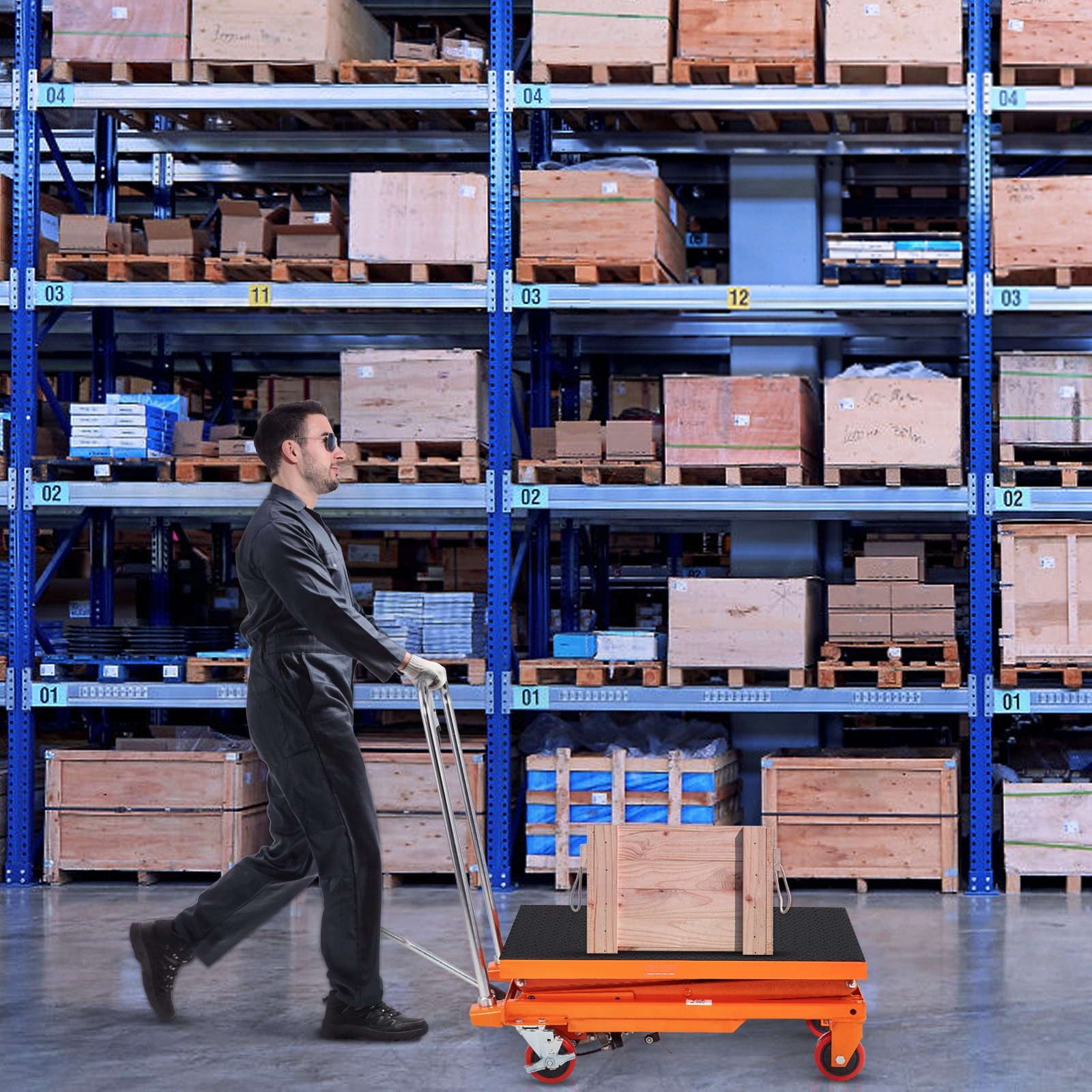 Hydraulic Table Cart