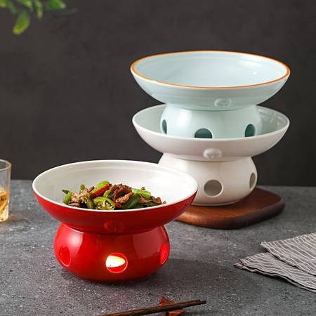 1 Set Insulated Hot Pot Plate Base with Heating Function – Perfect for Restaurants and Dining