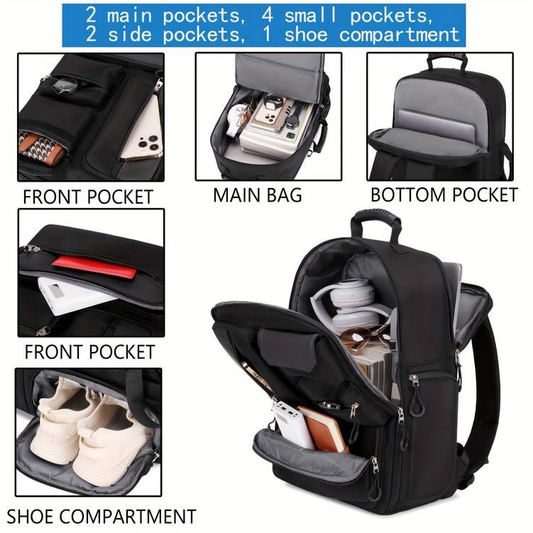 Travel Backpack with Laptop Compartment – A Stylish and Functional Backpack for Both Men and Women