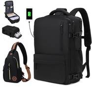 Style Travel Backpack with Laptop Compartment and Shoe Storage – Perfect for Business Trips and Outdoor Camping
