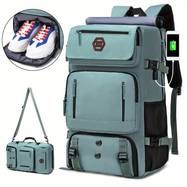 Men’s Travel Backpack – Women’s Carry-On Daypack for Hiking & Outdoor Sports with Shoe Compartment