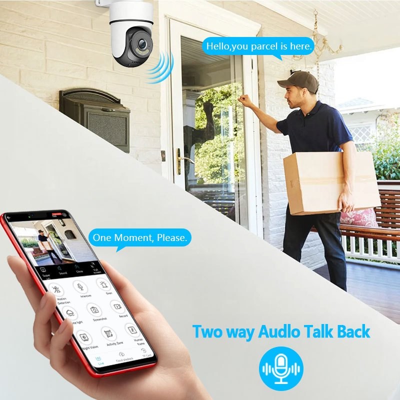 QMAIIHUILONG Wireless 1080P Full HD Smart Security Camera