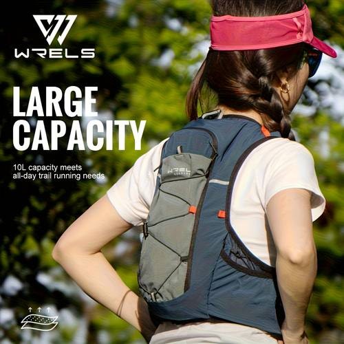 WRELS Professional Trail Running Backpack – Lightweight, Large Capacity, Multi-Compartment Organizer for Hiking, Cycling & Ultrarunning