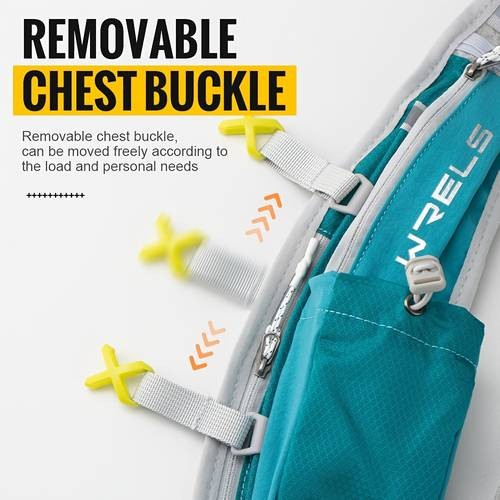 WRELS Lightweight 5L Running Vest Backpack – Breathable, Adjustable, and Compact for Hiking, Cycling, & Wilderness Adventures