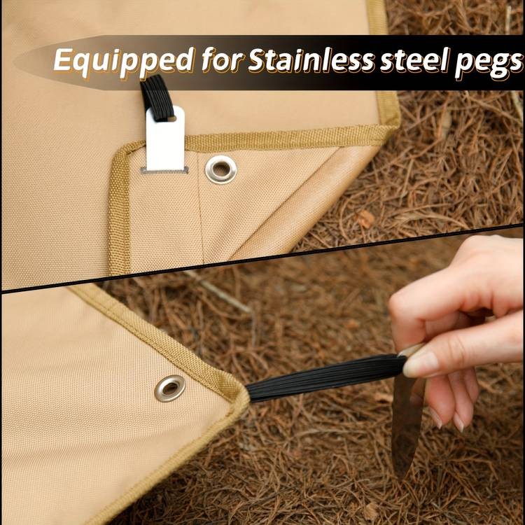 HIKEMAN Heavy-Duty Outdoor Ground Mat & Placemat – Durable, Moisture-Proof & Dirt-Resistant for Camping, Hiking, Beach & Picnics