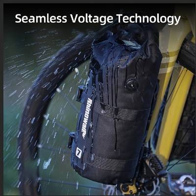 Rhinowalk Bike Front Fork Bag 4L-7L – Bicycle Frame Pack for Travel Luggage with Base and Dry Bag