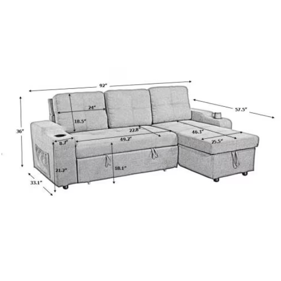Convertible Sectional Sofa