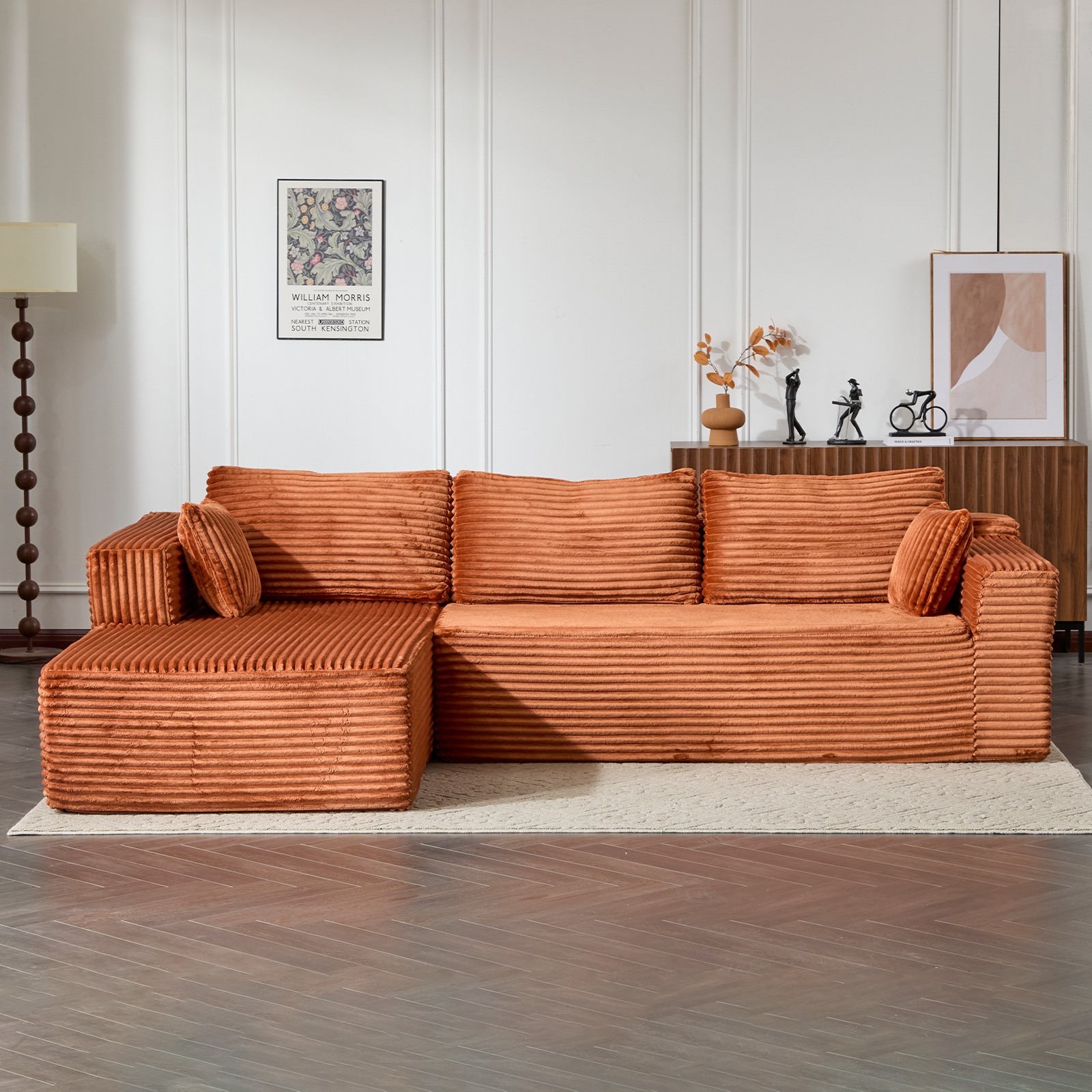 Brown Sectional Sofa