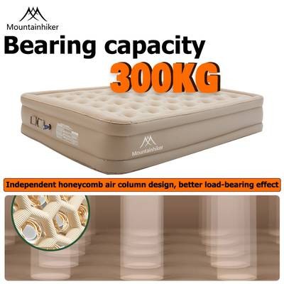 Mountainhiker Air Cushion Outdoor Portable Fully Automatic Sleeping Pad – Self-Inflating for Camping, 2-3 People Capacity