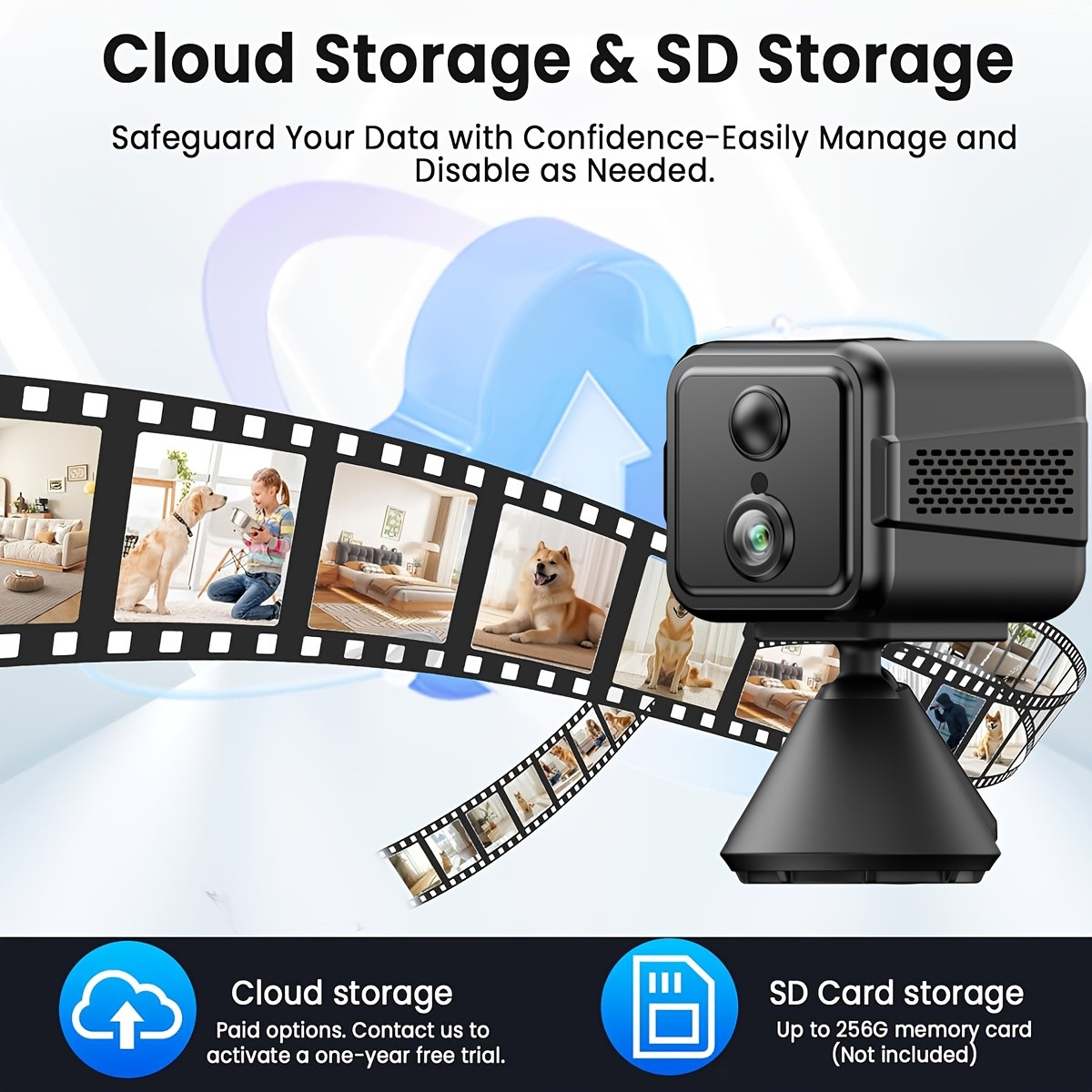 2025 Upgraded 3MP Security Cameras