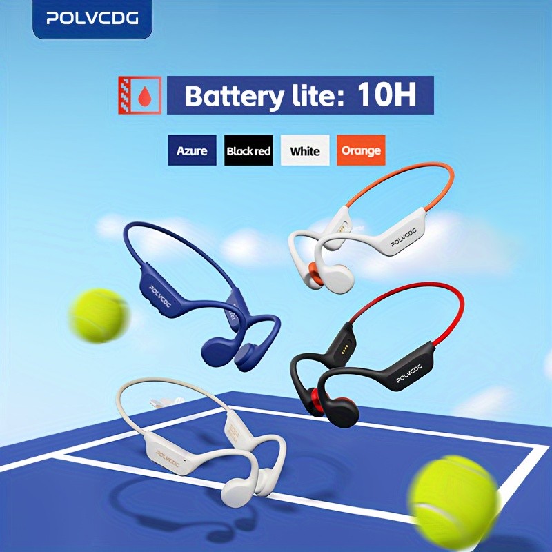 POLVCDG Audio 2024 New X7 Wireless Bone Conduction Headphones