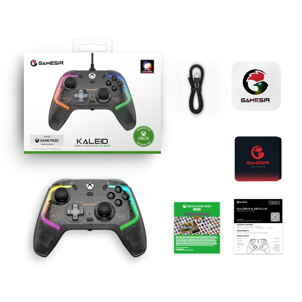 GameSir Kaleid Transparent Wired Controller