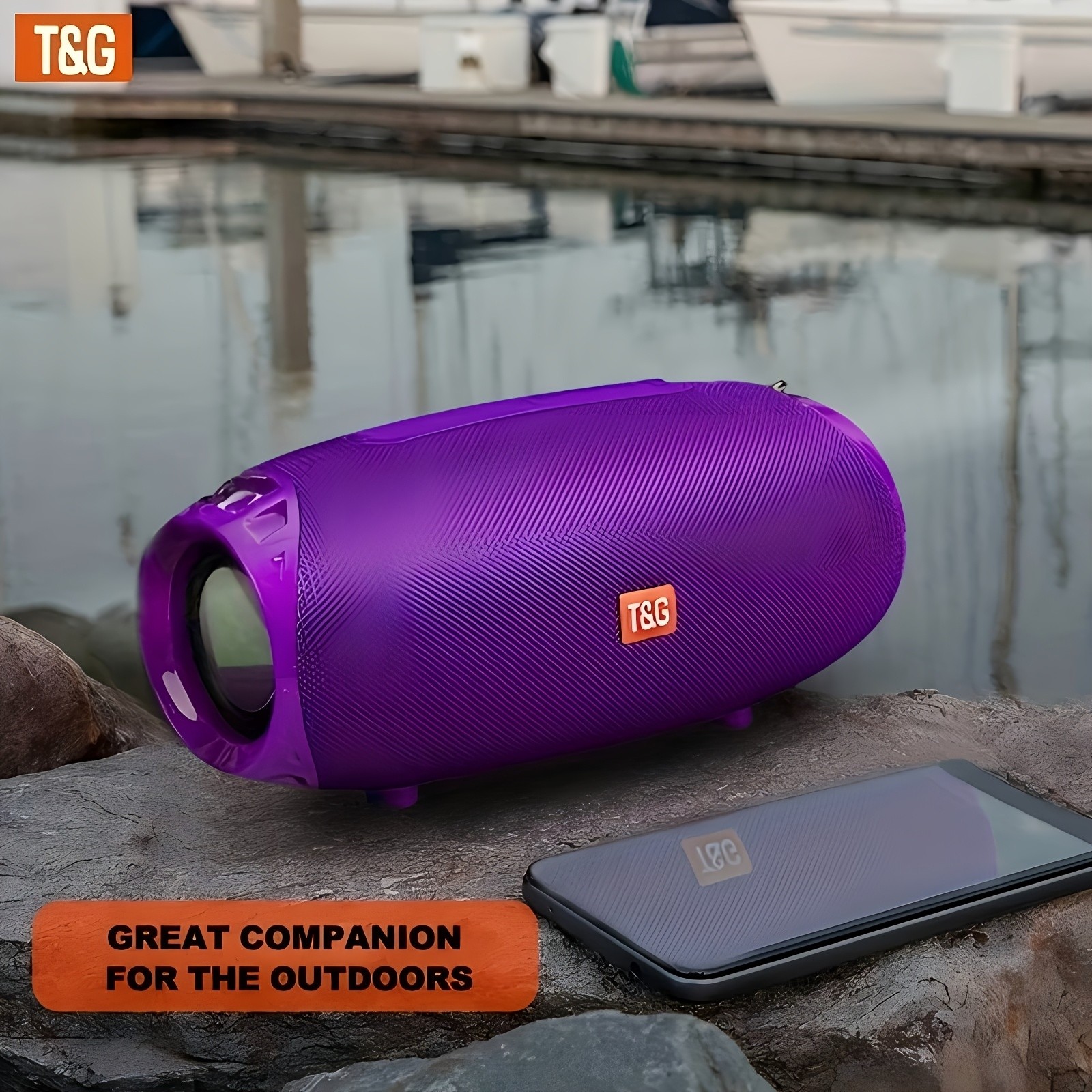 T&G TG534 Portable Wireless Stereo Speaker