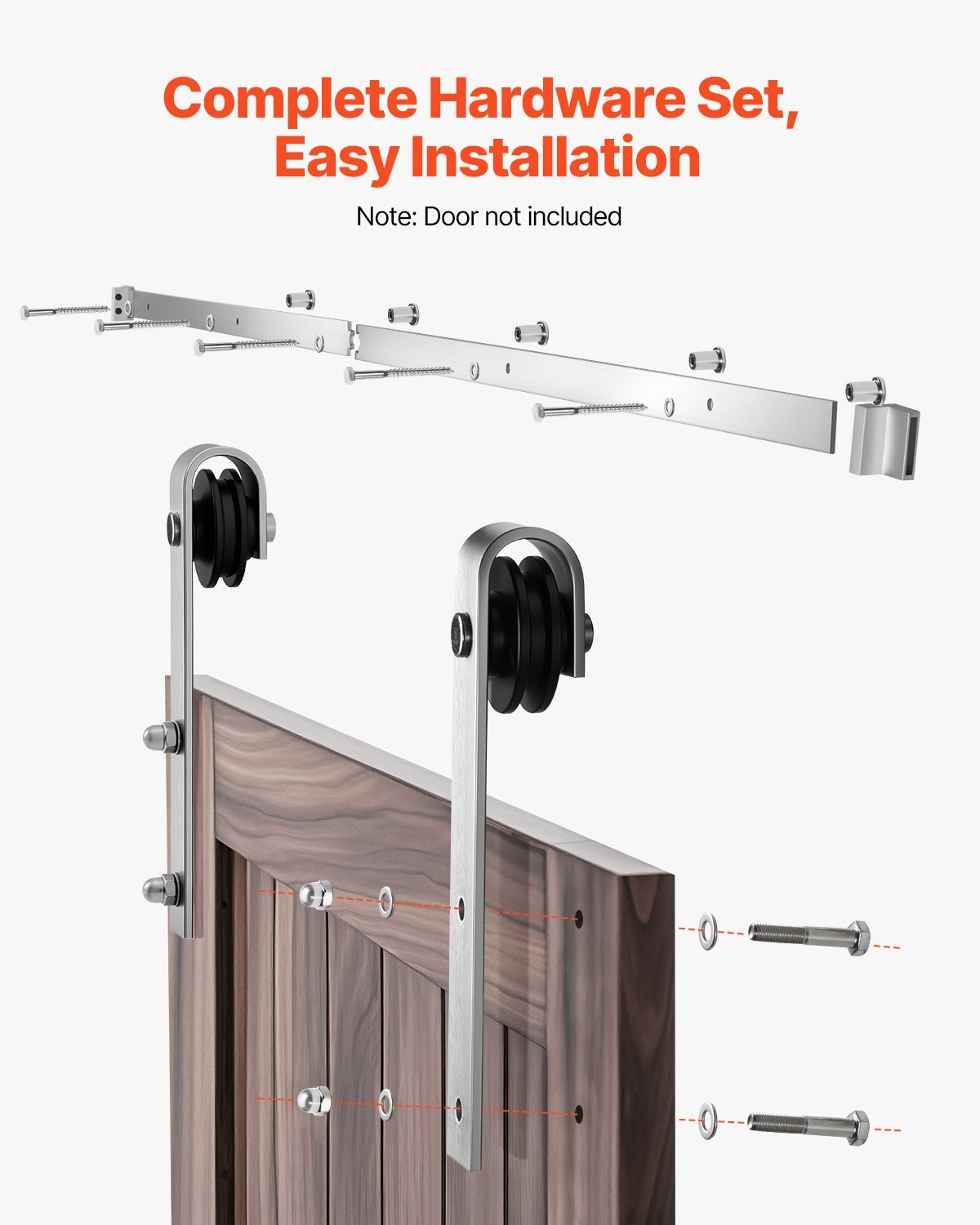 Heavy Duty Sliding Barn Door Hardware