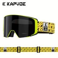 KAPVOE Skiing Glasses for Men & Women – Outdoor Sports Snow Eyewear with Magnetic Lens for Skiing & Snowboarding