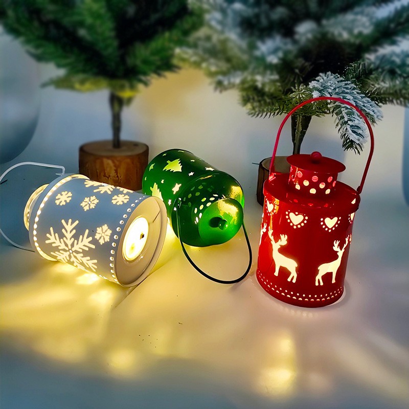 Christmas Candle Lights LED – Small Lanterns for Creative Holiday Decoration