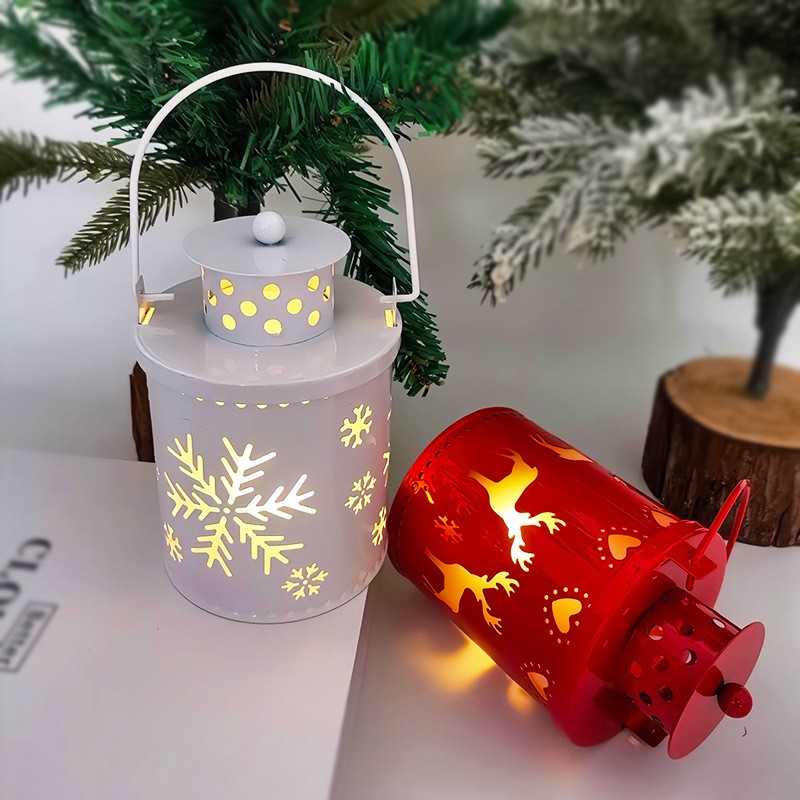 Christmas Candle Lights LED – Small Lanterns for Creative Holiday Decoration