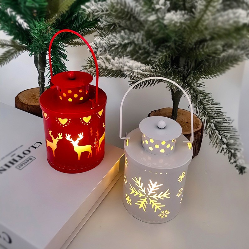 Christmas Candle Lights LED – Small Lanterns for Creative Holiday Decoration