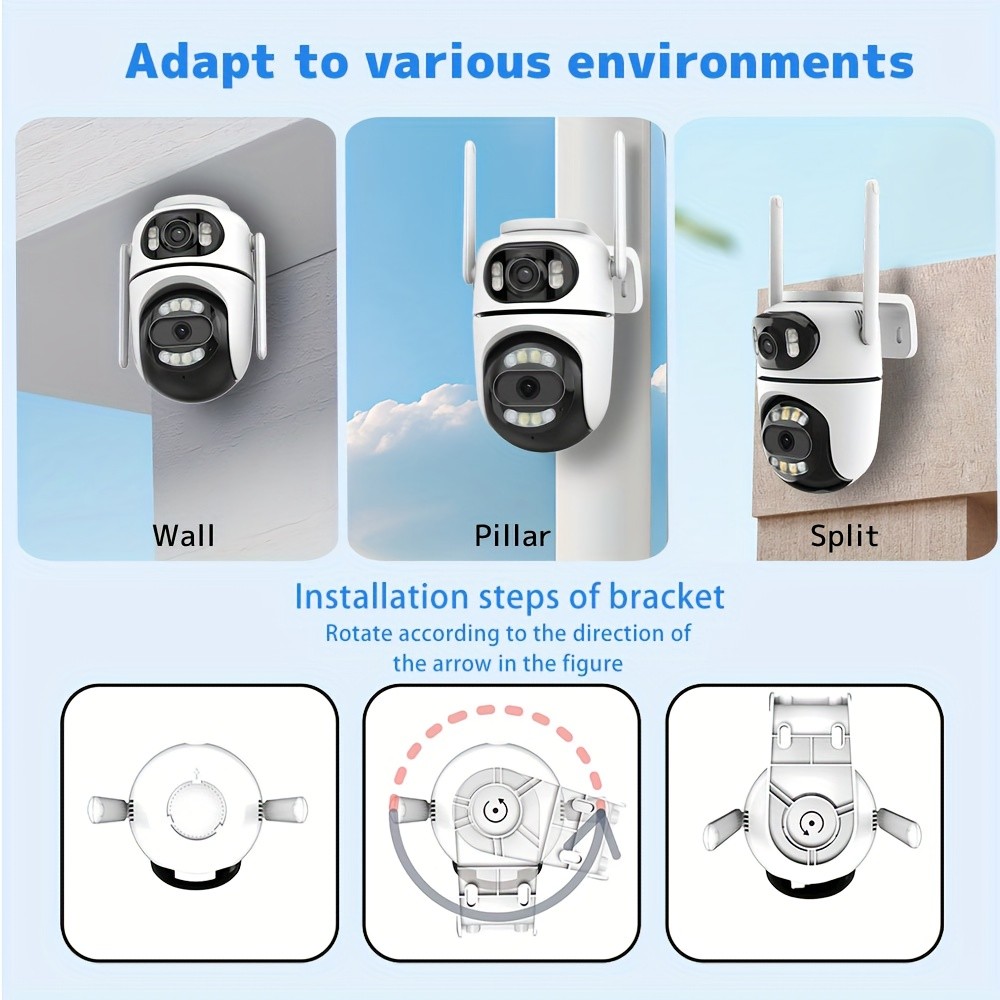 ANSHICAT Wireless Security Camera